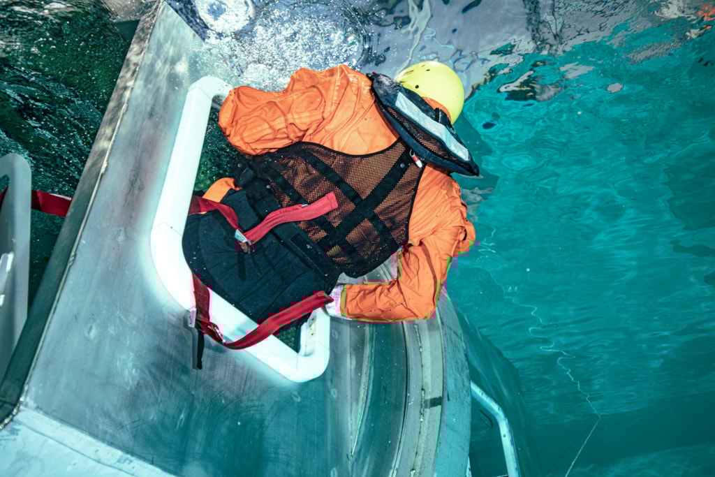 DRTC heeft op 20 juli de eerste HUET training met de nieuwe installatie in Vlissingen. 